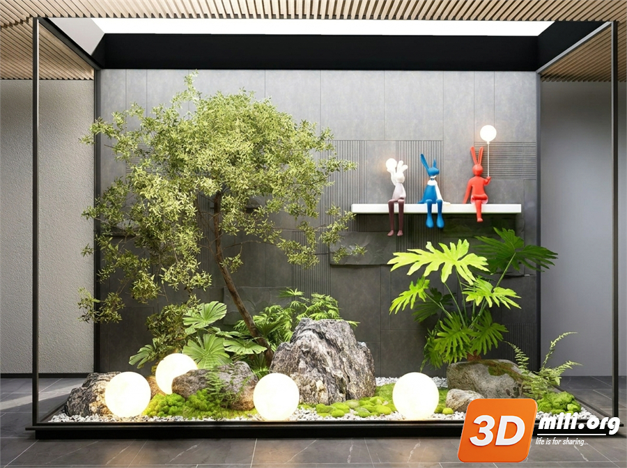Mini Garden Skp Files 